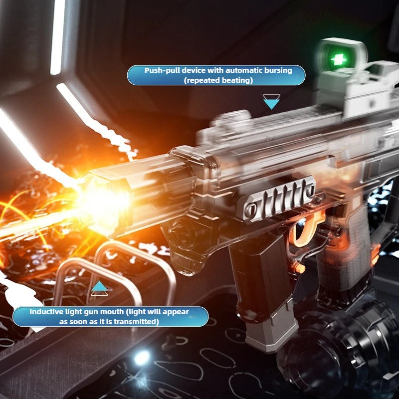 MK3 Simulation Shooting Flames Electric Water Gun