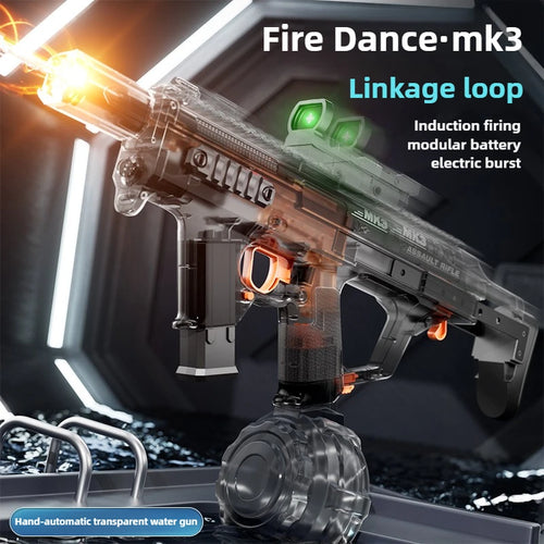 MK3 Simulation Shooting Flames Electric Water Gun
