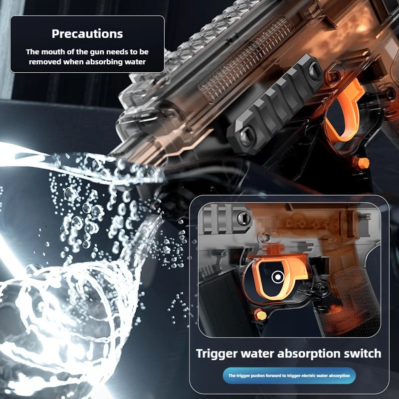 MK3 Simulation Shooting Flames Electric Water Gun