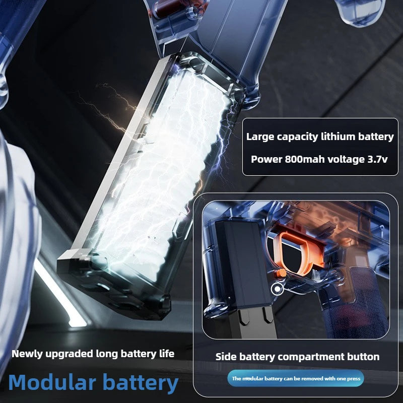 MK3 Simulation Shooting Flames Electric Water Gun